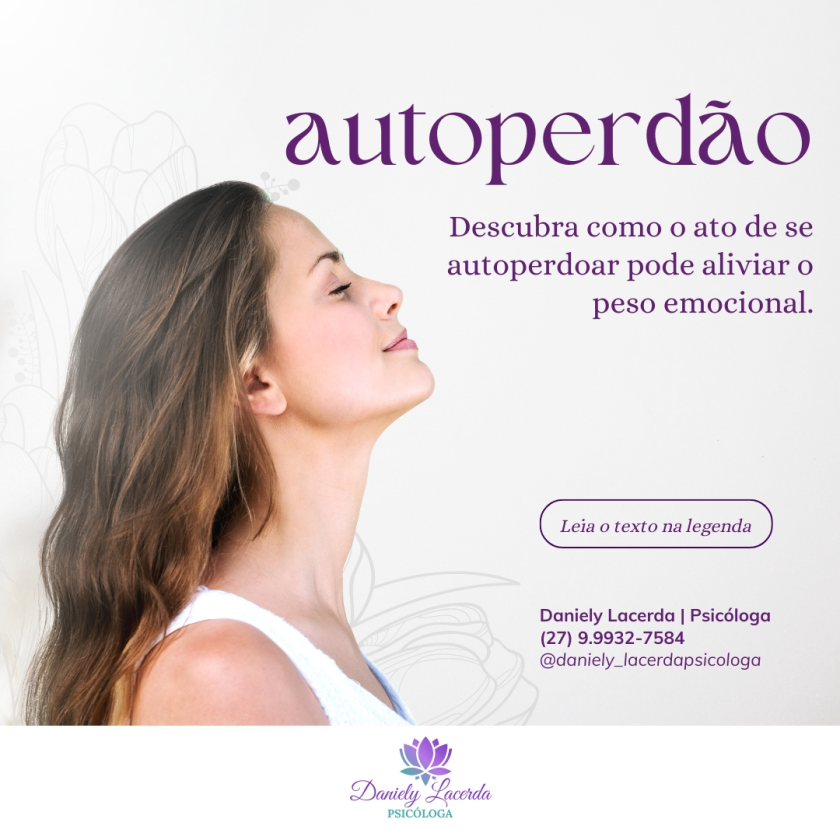 O PODER DO AUTOPERDÃO