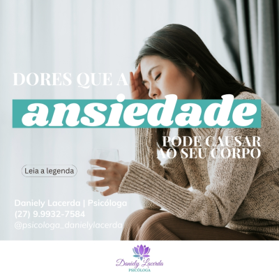 Ansiedade não é frescura — é um pedido de ajuda do seu corpo. Cuide de você!