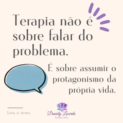 PSICOTERAPIA É COISA SÉRIA!