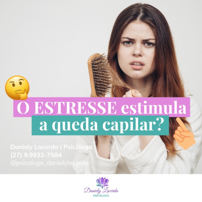 Queda de cabelo na mulher: saiba como o estresse influencia